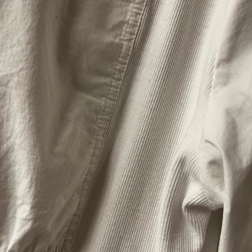 Avenue White Rouched Front Spring Jacket - Picture 5 of 5